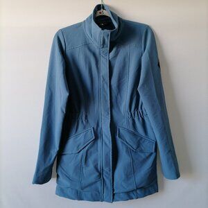 The North Face Womens Femmes Blue Full Zip Long Sleeve Utility Jacket Size S/P